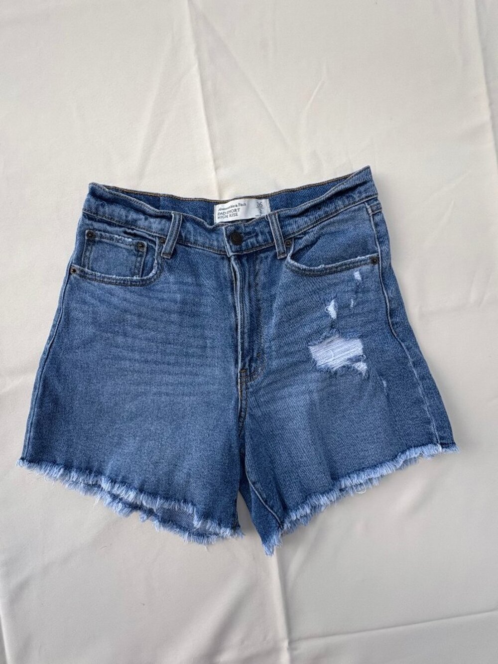 Abercrombie Denim Dad Shorts